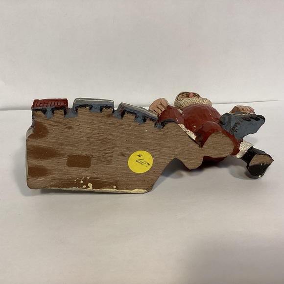 Vintage 80’s  Zimmerman Santa building toys figure, made in Germany - Picture 9 of 9